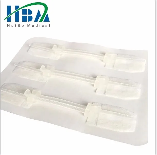 Medical Supply Surgical Medical Devices Non-invasive Adhesive Wound Closure Zipper