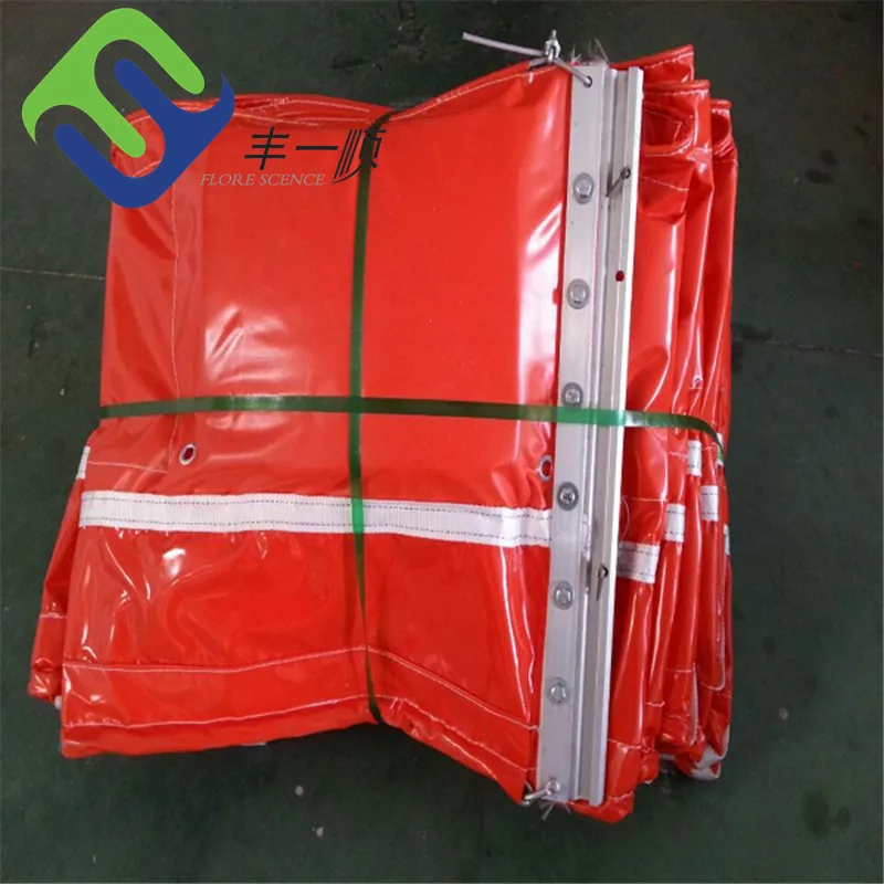 Pvc Boom Original Manufacture Floating PVC Containment Boom Silt Curtain For Ocean Use