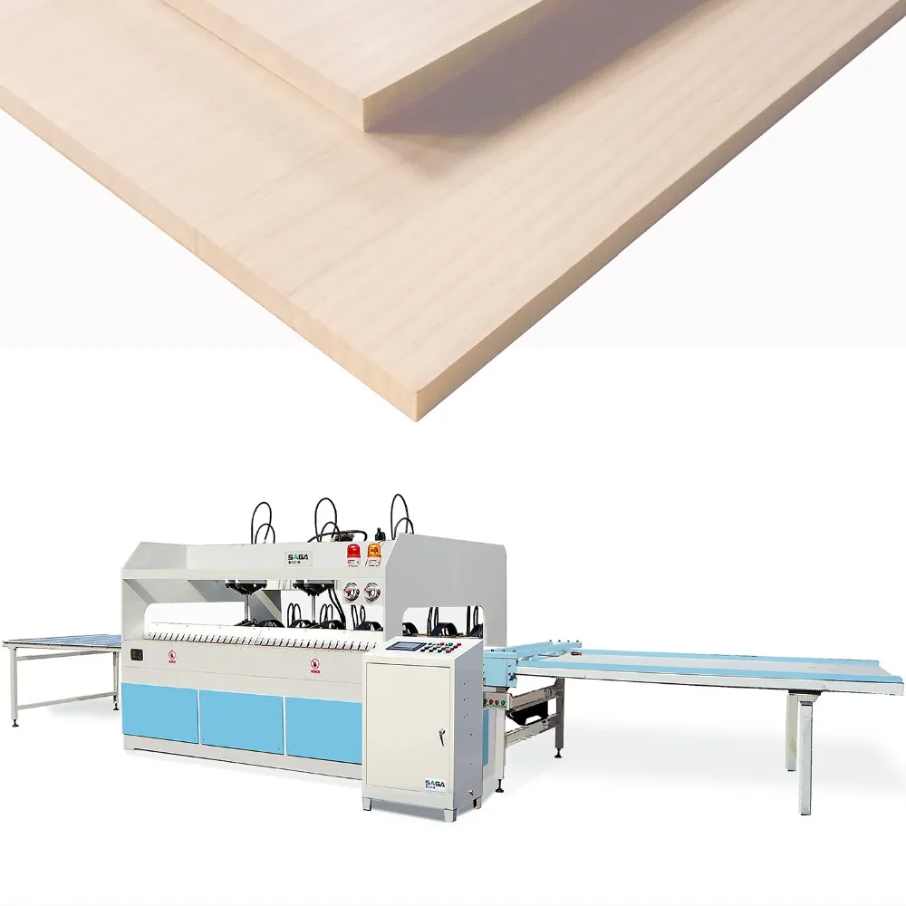 Saga RF press/Radio Frequency Edge Gluing machine for solid wood panel gluing