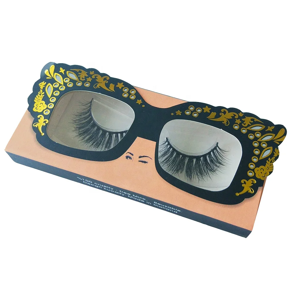 Private labeling eyelash box paper sleeve