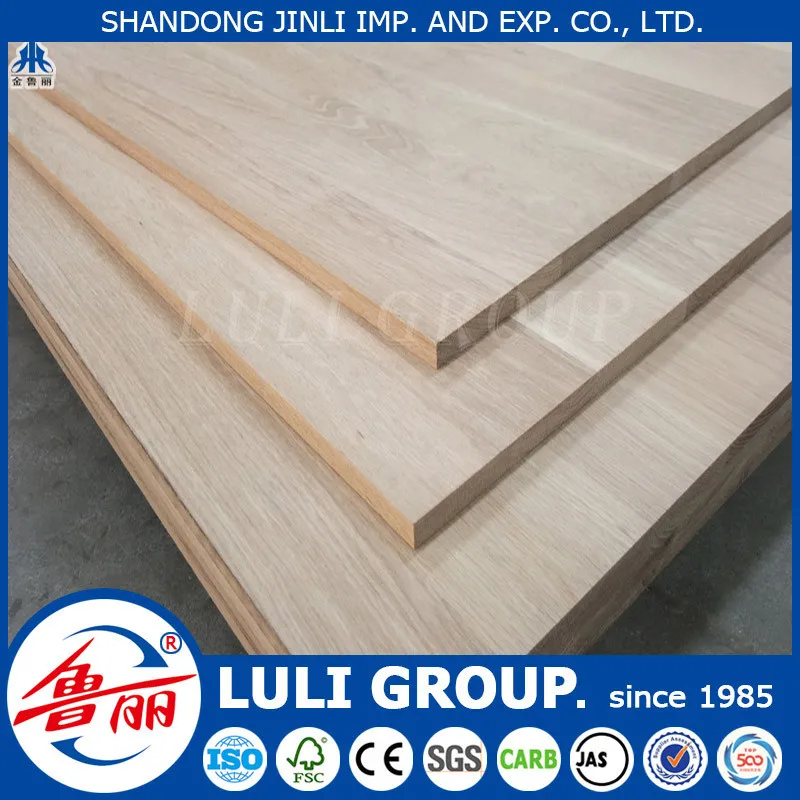 
white oak finger joint board and edge glued board 