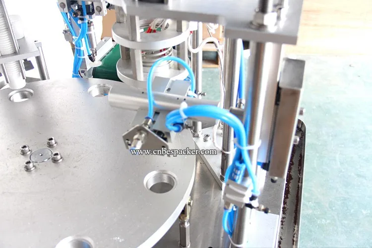 Автоматическая кофе капсула кубок наполнения и запайки