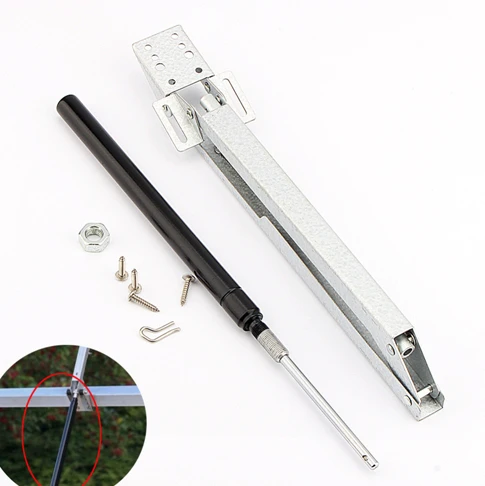 Roof Vent gas spring greenhouse application