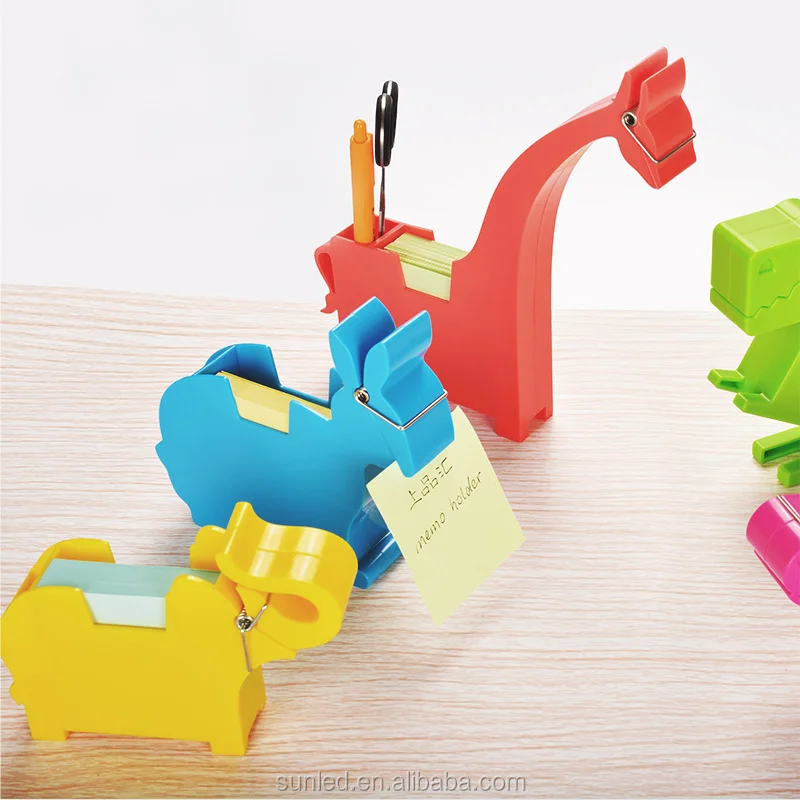 Original design horse memo holder with clip for office