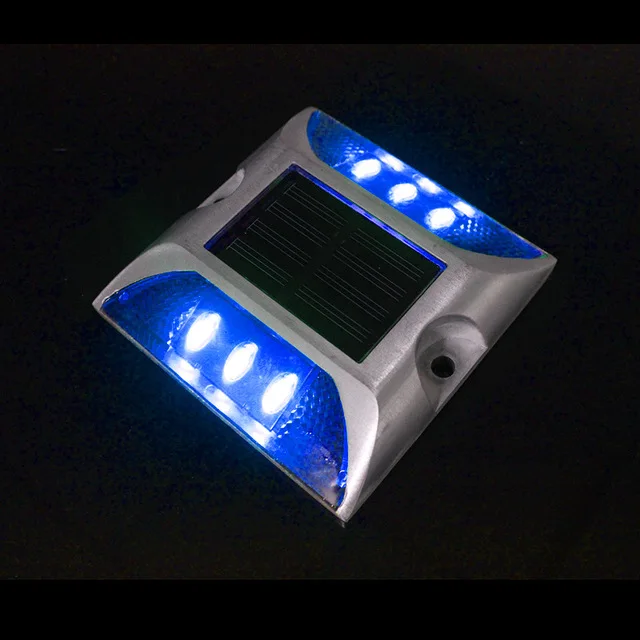 10 летним заводом двойная сторона устойчивый режим алюминия кошачий глаз LED Отражатель дорожный отражатель на солнечной