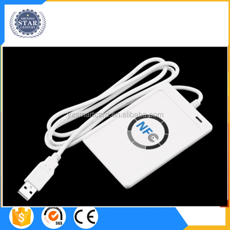  HF Программируемый считыватель бирок NFC USB устройство ACR122U кредитных