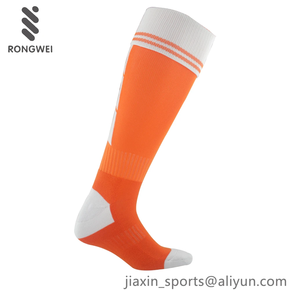 Custom design football socks / OEM knee high socks / sports socks manufacturer