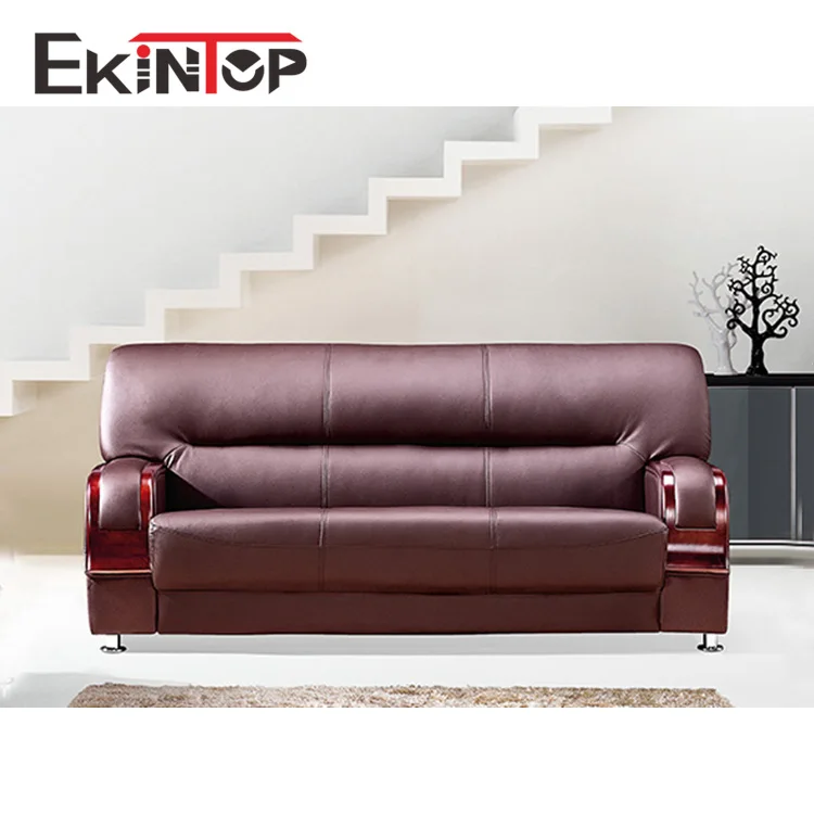 High Quality Office Furniture Modern Comfortable Office Sofa Set Leather Reception Sectional Sofa Reception Business Office Sofa
