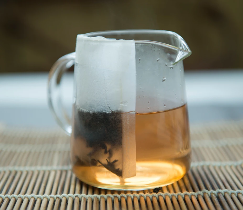 Natural Wood pulp paper Fiber empty tea bag  Biodegradable for bag packaging