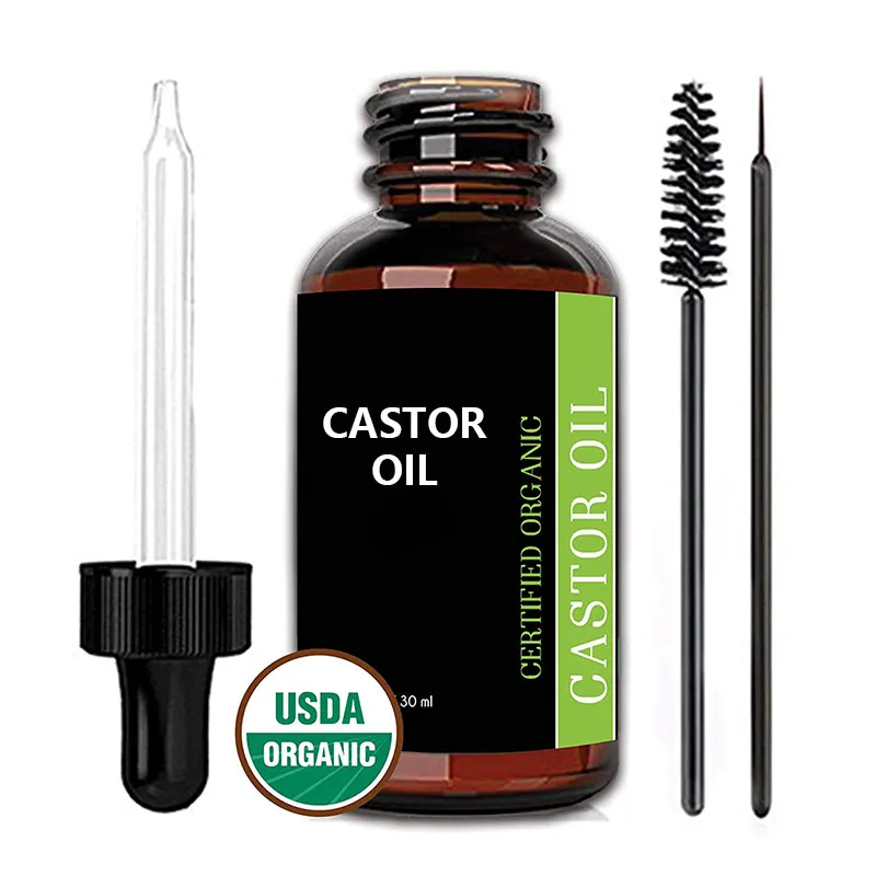 
Private Label Essential Oils Body Face Oil Eyelashes Growth Serum Mascara Brush Kit Castor Oil Organic Hair Growth Bulk  (62206149816)