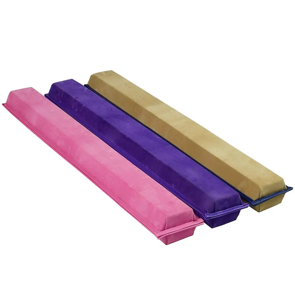 
Home Gymnastics Folding Training Low Tumbling Balance Beam to Improve Beam Skills Best for Beginners, Gymnasts and Cheerleaders 