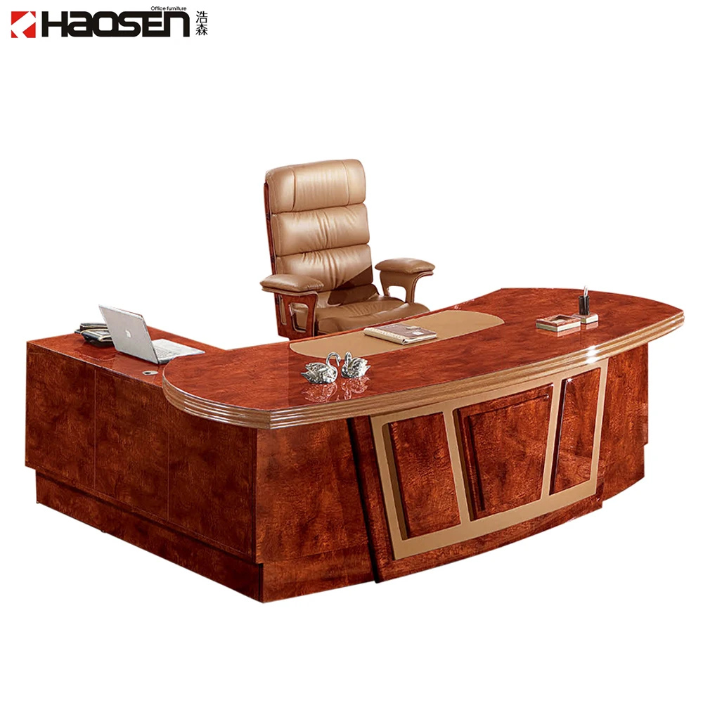 Rolls 6831 2018 Latest comfortable walnut luxury high class executive office desk