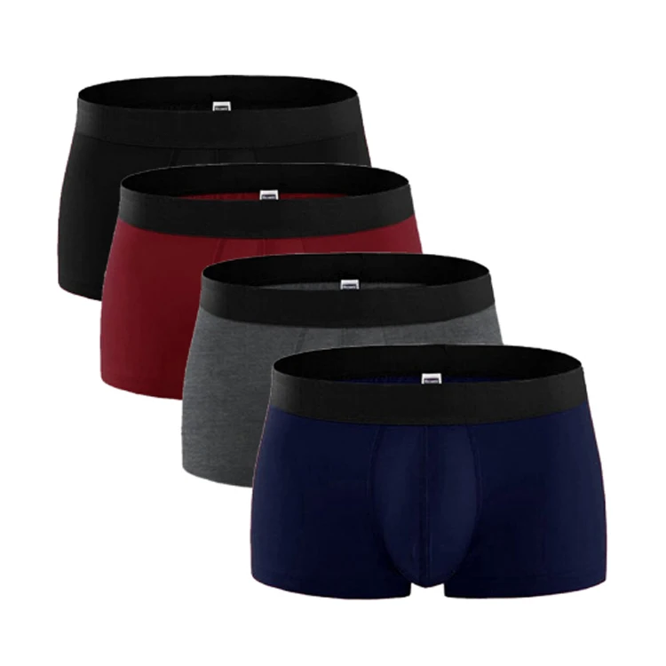 
Wholesale High Quality 100% cotton private label boxers underwear men 