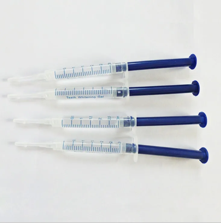 Teeth Whitening 44% Peroxide Dental Bleaching System Oral Gel Kit Tooth Whitener Dental Equipment 10PCS