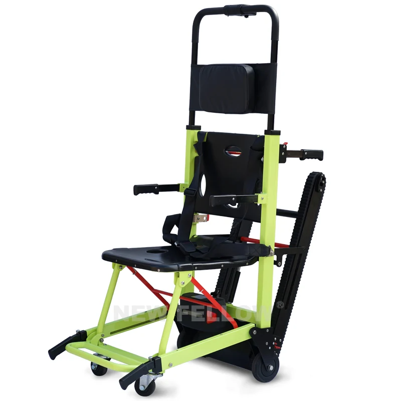 NF-WD02 rescue electric stair climbing wheelchair trolley for ambulance service