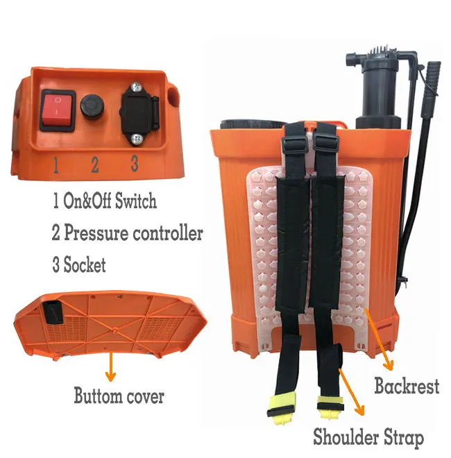 
16 LITRE ELECTRIC SPRAYER FOR AGRICULTURE USE 