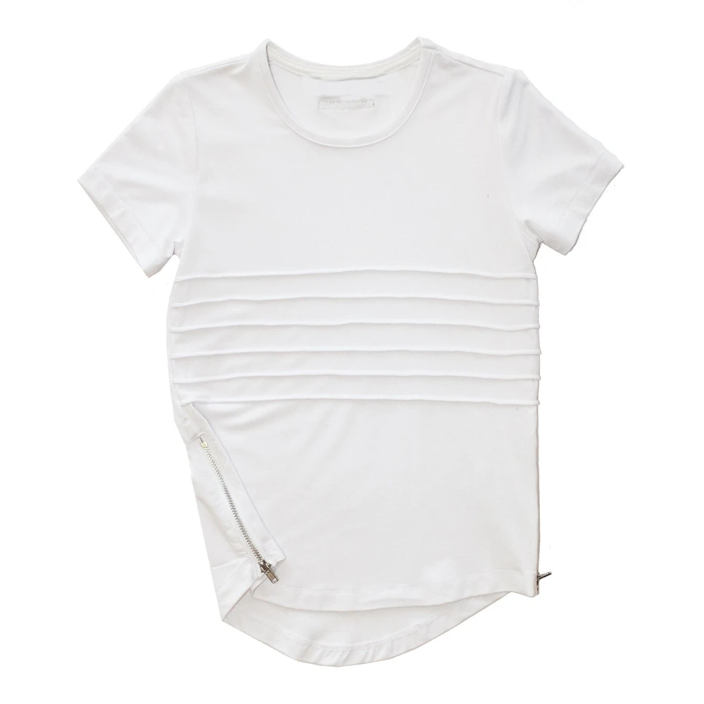Hot Sale Original Summer Loose T-Shirts Baby Boys Slate Side Zip Tee