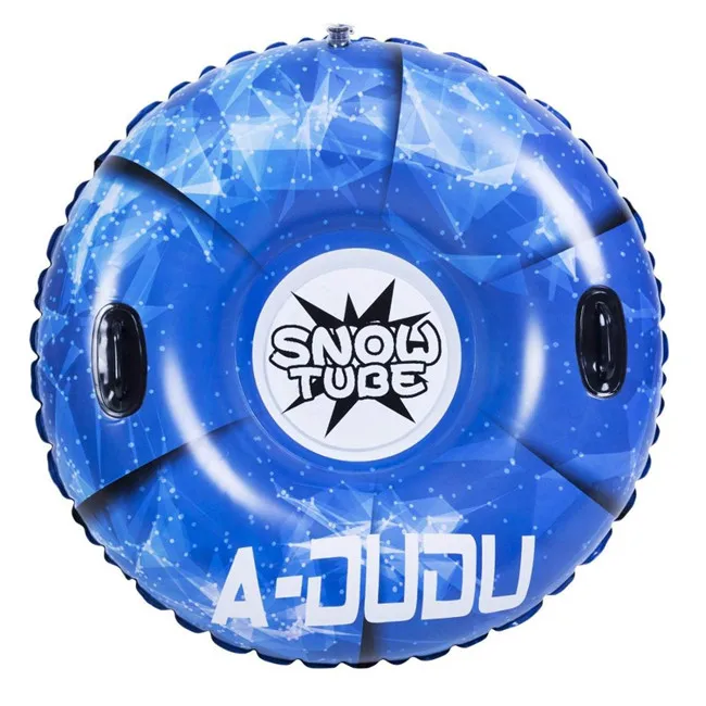 
Custom round towable pvc inflatable snow tube winter sports, inflatable snow sled 
