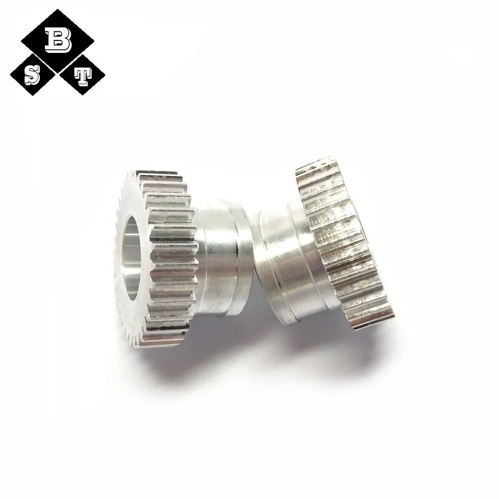BST Customized CNC machined Steel Miniature Helical Gears for auto parts