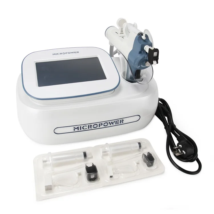 Radio Frequency Water Gun Micropower Meso Gun No Needle Mesotherapy Gun Water Injector Facial Beauty Machine