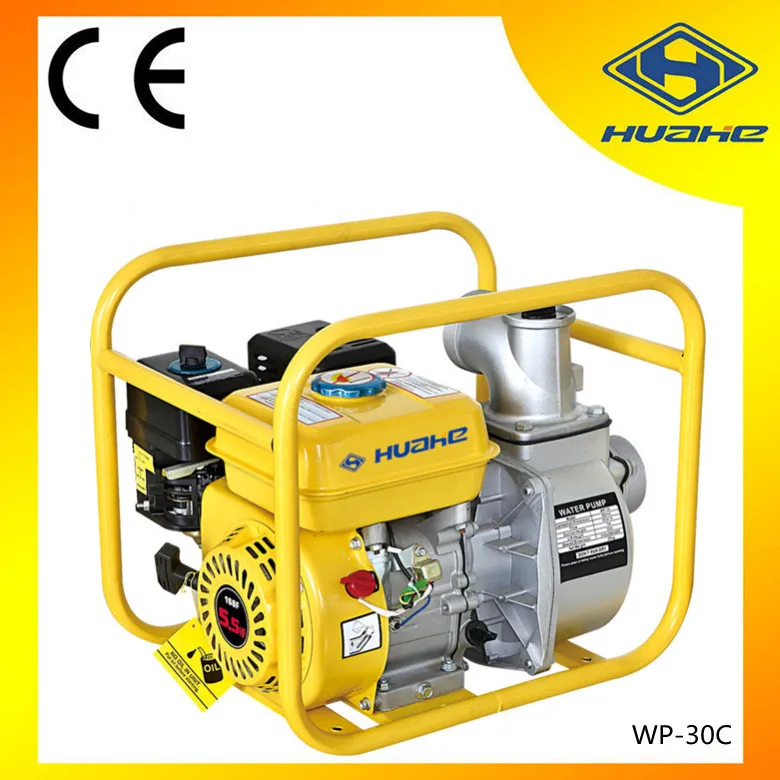 Wp-30 цена водяного насоса fob ningbo, водяной насос 5.5hp бензиновый двигатель