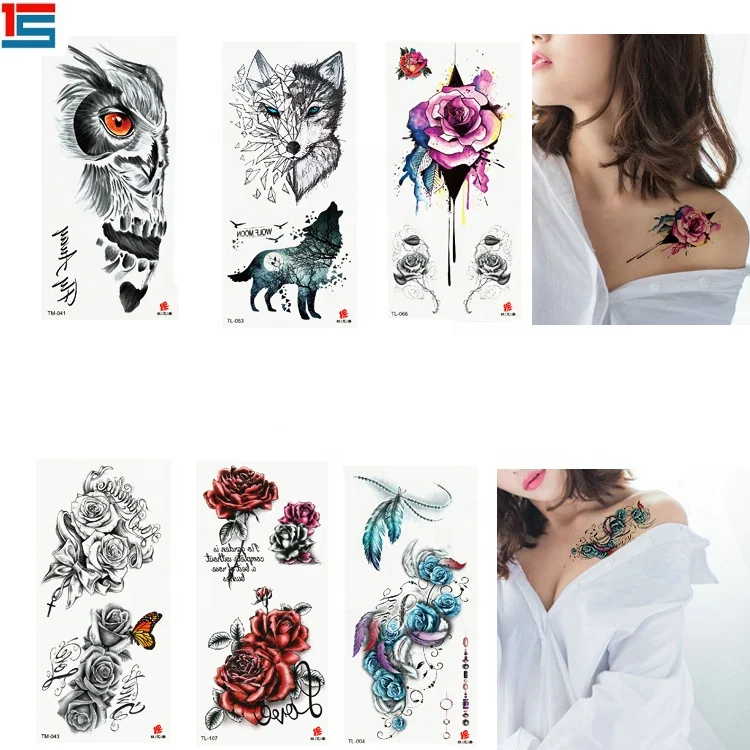 
China 2020 hot sale 3d temporary tattoos,flash tattoos,3d tattoo stickers 