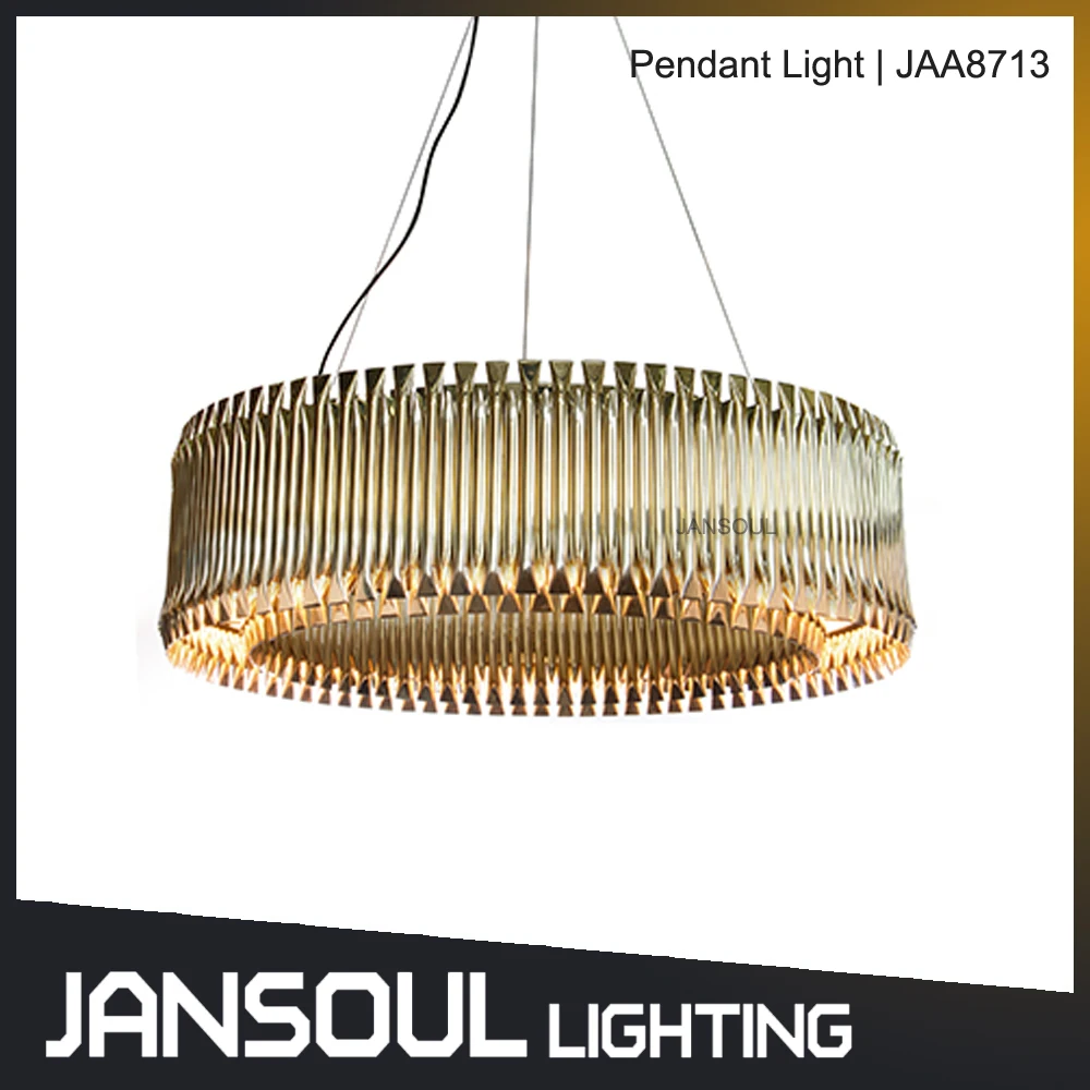 JANSOUL unusual zhongshan rustic suspension stainless steel chandeliers in UAE US