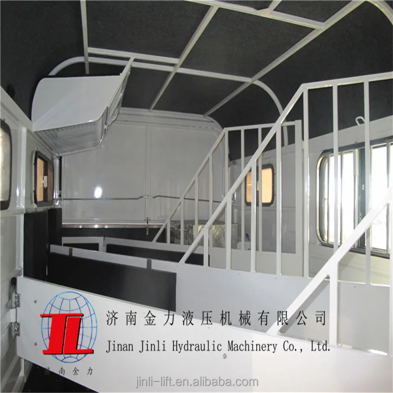 2 horse float load trailer deluxe with kitchen,caravan door