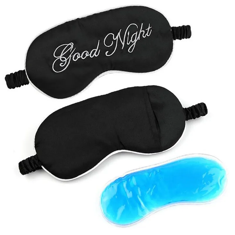
Night Sleep Personalized Wholesale Silk Satin Eye Mask 