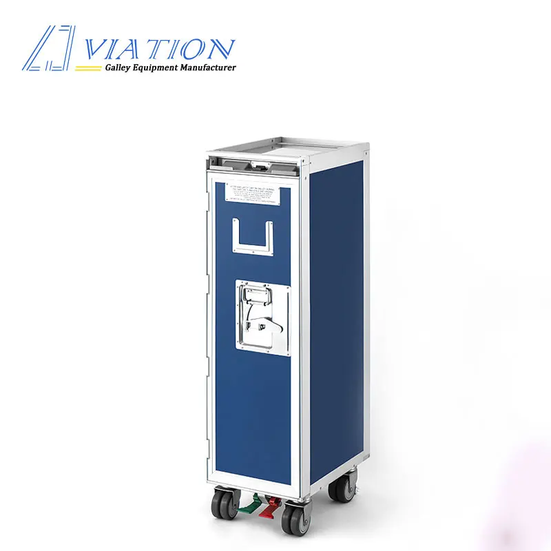 Top level crazy selling hot sell aluminum airline meal trolley