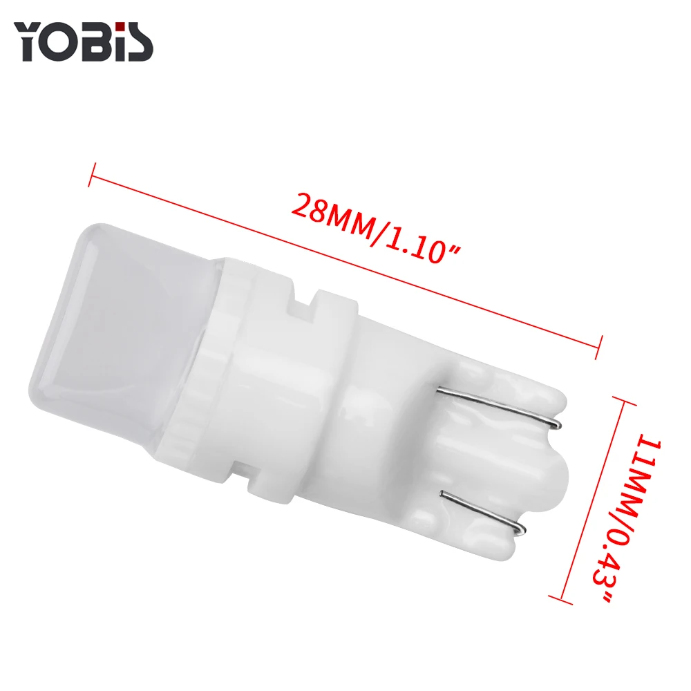 New T10 Tail Light Led bulb 12V W5W Reading light Colorful Hot Factory Supply 7 Colors