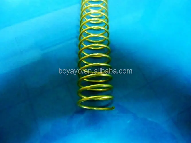Loose-leaf Notebook Metal Spiral Spring Binding Coil