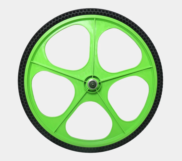 Безвоздушный Педальный трехколесный велосипед Rim & Airless шина для велосипеда 24x1 5 Бесплатная пластиковая с спицами по индивидуальному заказу 25 пар NDP2415 CN;GUA