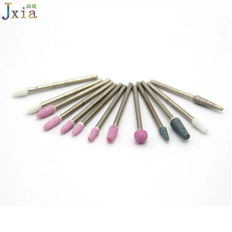 Hot Sale Quartz Nail Drill Bits Round Cutter Grinding Head for Manicure Polish Machine