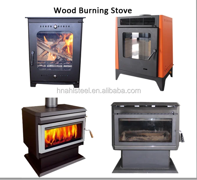 Wood Stoves Type and Cold Rolled Steel Material wood boiler stove
