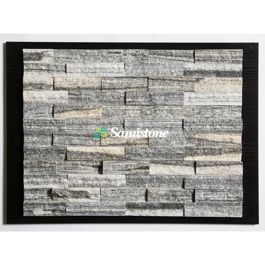Samistone Outdoor Natural Decorative Grey Granite Wall Stone Culture Stone