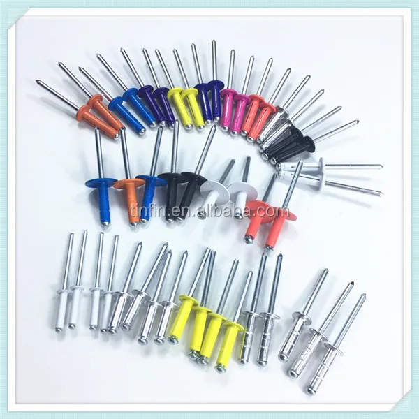 All Kind Colored Large Flange Blind Rivet