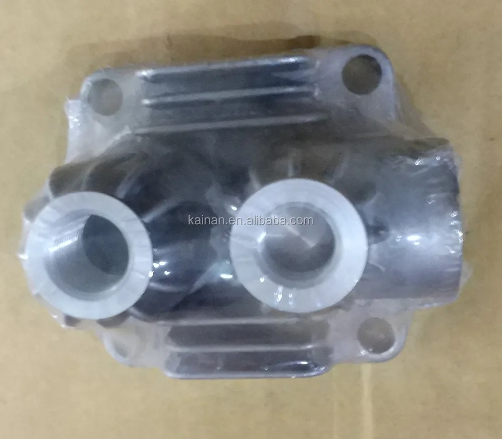 truck brake parts 1-19110019-0 6BG1 air compressor head for ISUZU FSR FTR