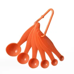 6 шт., пластиковых мерных ложек для выпечки