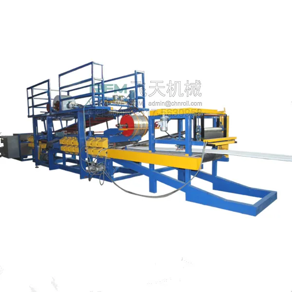roofing wall used eps sandwich panel cold forming machine