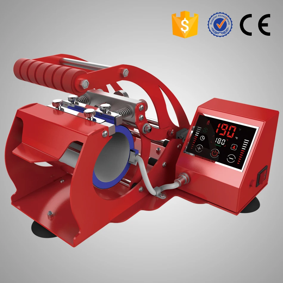New arrival LCD touch screen mug heat transfer press machine