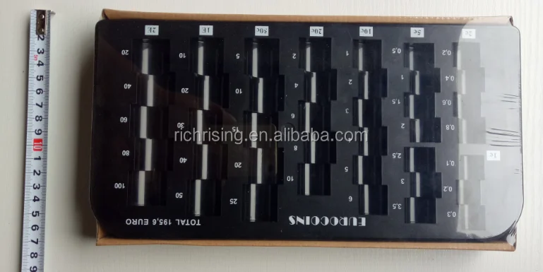 
euro coin tray 