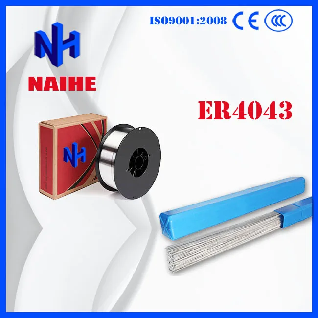 high quality china factory er4043 soldering rod  aluminum tig welding rod 2.4mm