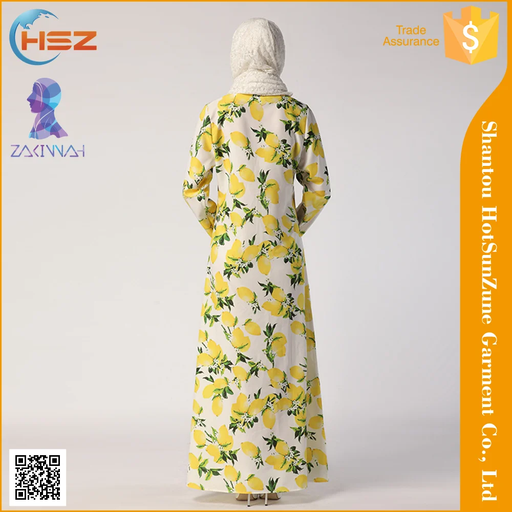 
Zakiyyah 1048 Casual Muslim Dress Saudi Arab Abaya Jeddah Wholesale Women Baju Kurung In Malaysia 