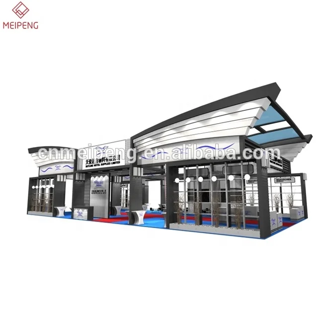 Interior Design Services 3D Render Design for Fair Booth Trade Show Exhibition