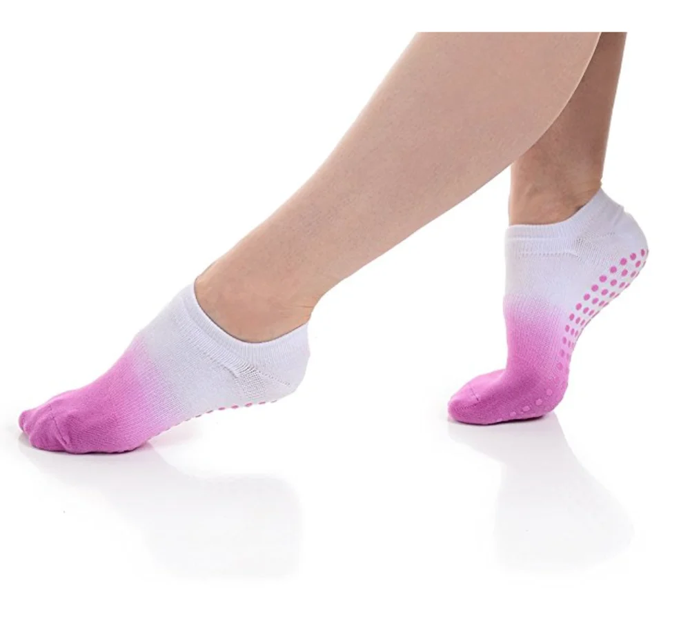 AJ184030 Tie Dye Printed Amazon Yoga Socks Manufacturer! Wholesale Anti-Slip Cotton Yoga Socks For Women