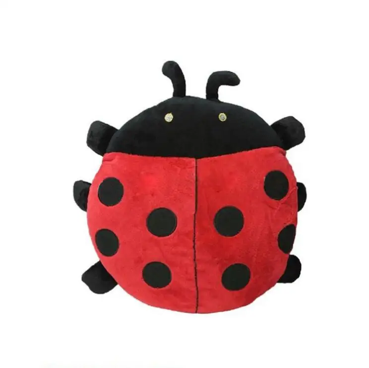 Best selling stuffed beetle ladybug soft insect ladybird toys