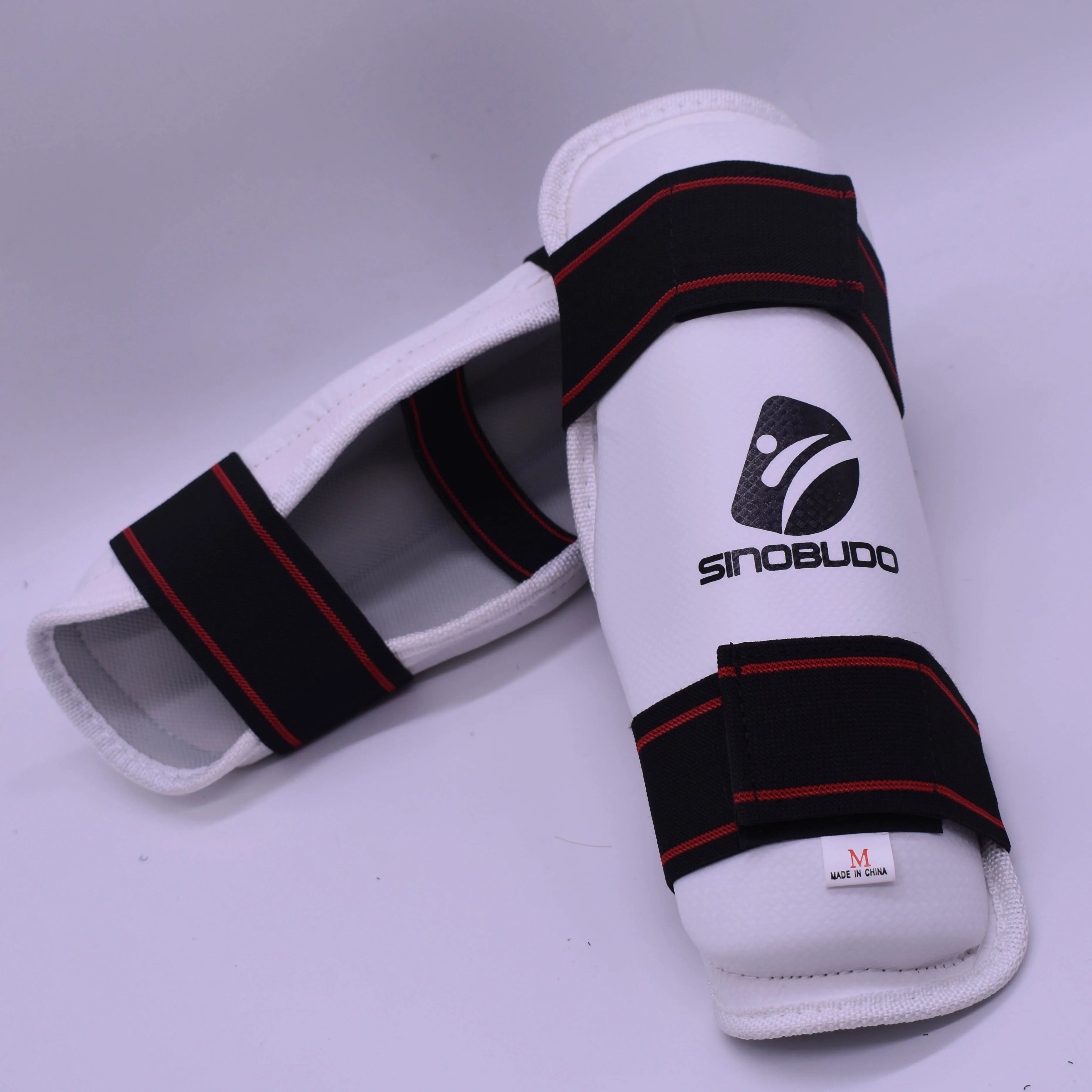 Professional leather taekwondo shin guard arm guard for sale
