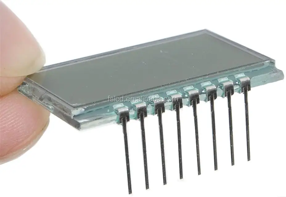 TN Positive Lcd Module 2 Digit 7 Segment Lcd Display for Temperature And Humidity