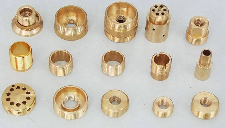 China factory Machinery Custom Lathe Screw Thread Brass aluminium Cnc screw Machining Turning machine Parts